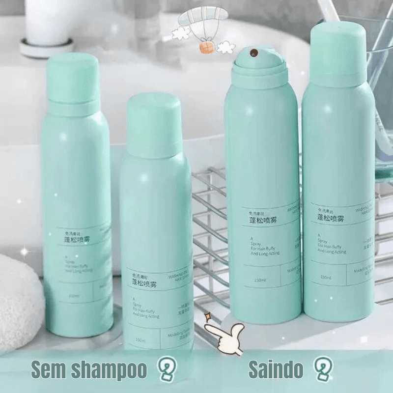 (🎁Promoção Natal Feliz 2024🎁)Spray refrescante de longa duração para cabelos com volume rápido