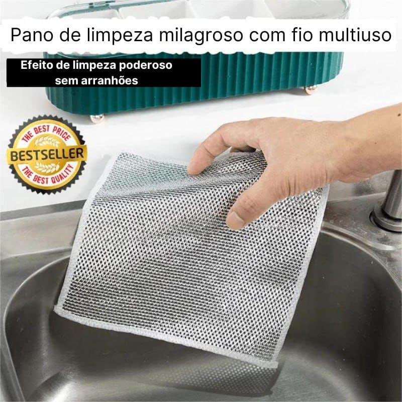 🔥Promoção de último dia com 49% OFF🔥Panos de limpeza milagrosos multiuso